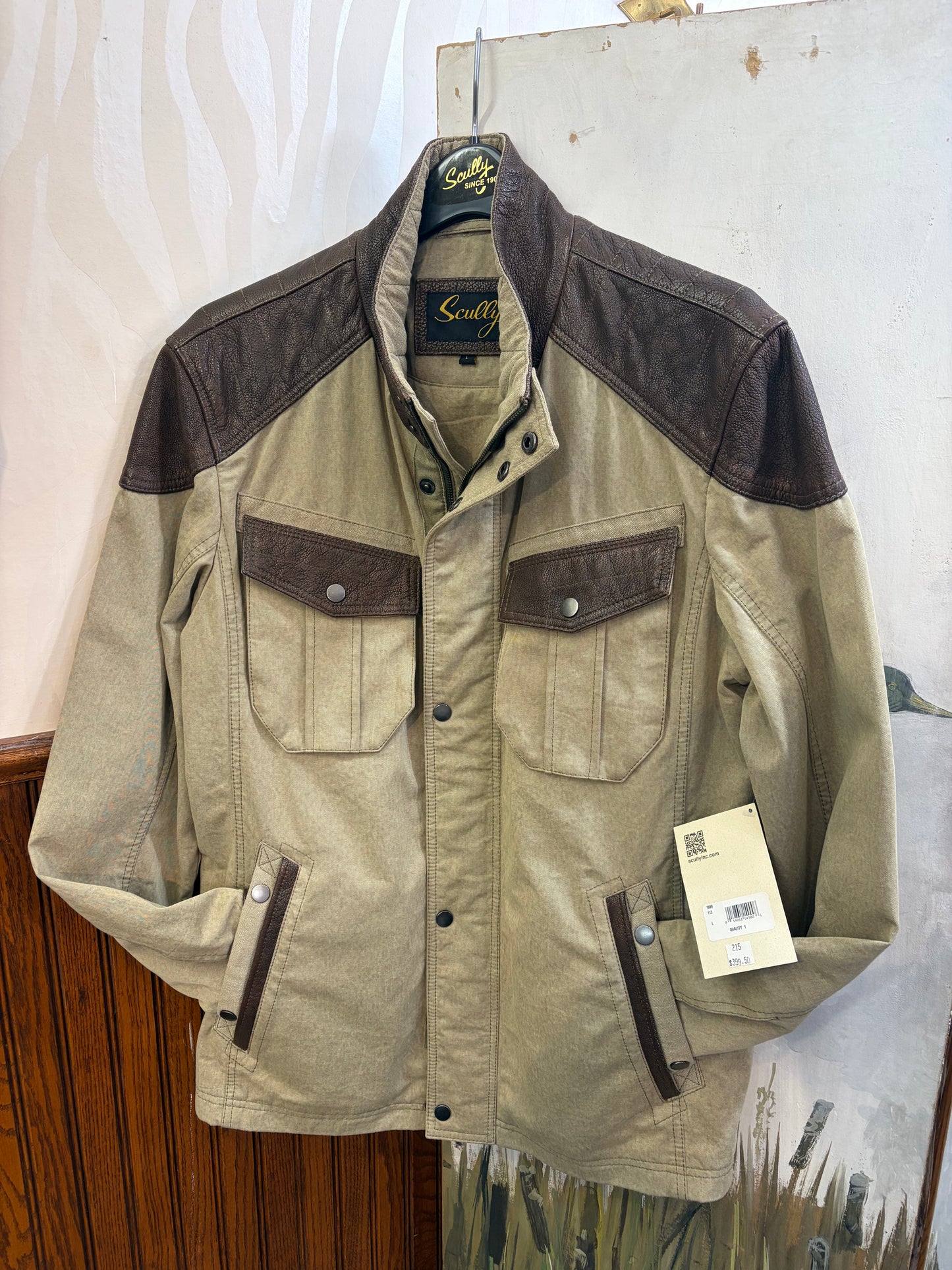 Scully- Tan/Brown jacket