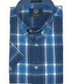 100% Cotton Madras S/S Shirt-656314