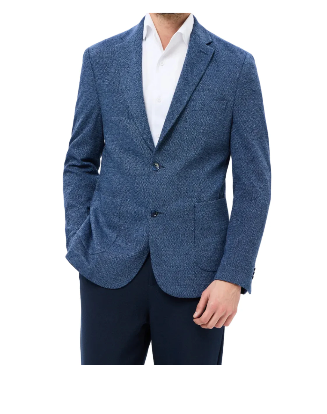 MELANGE NAVY Sports Coat
