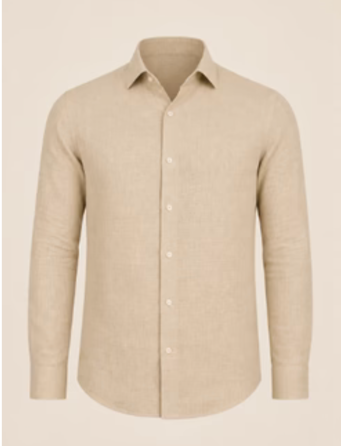 Mediterranean Artisan Linen Shirt
