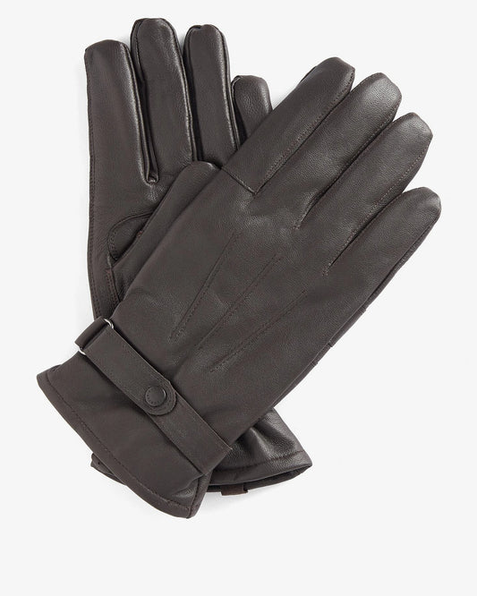 Barbour Burnished Leather Thinsulate Gloves