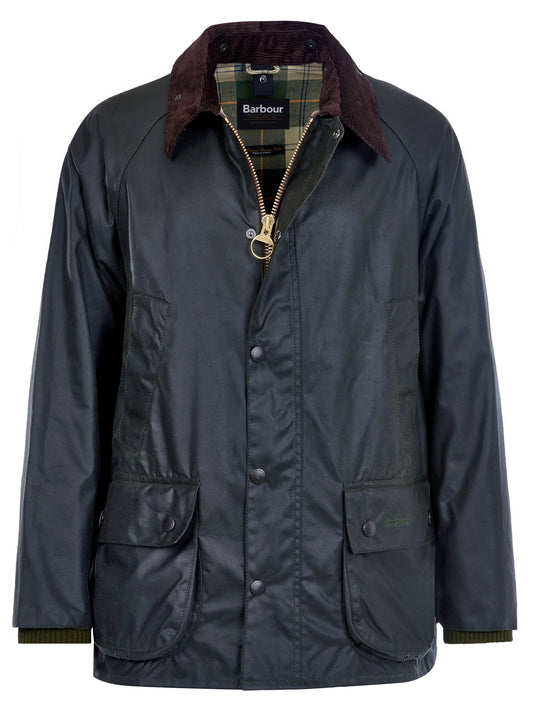 Barbour Sage Beaufort Wax Jacket